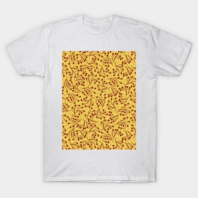 Simple Leaf Design T-Shirt by zarya_kiqo